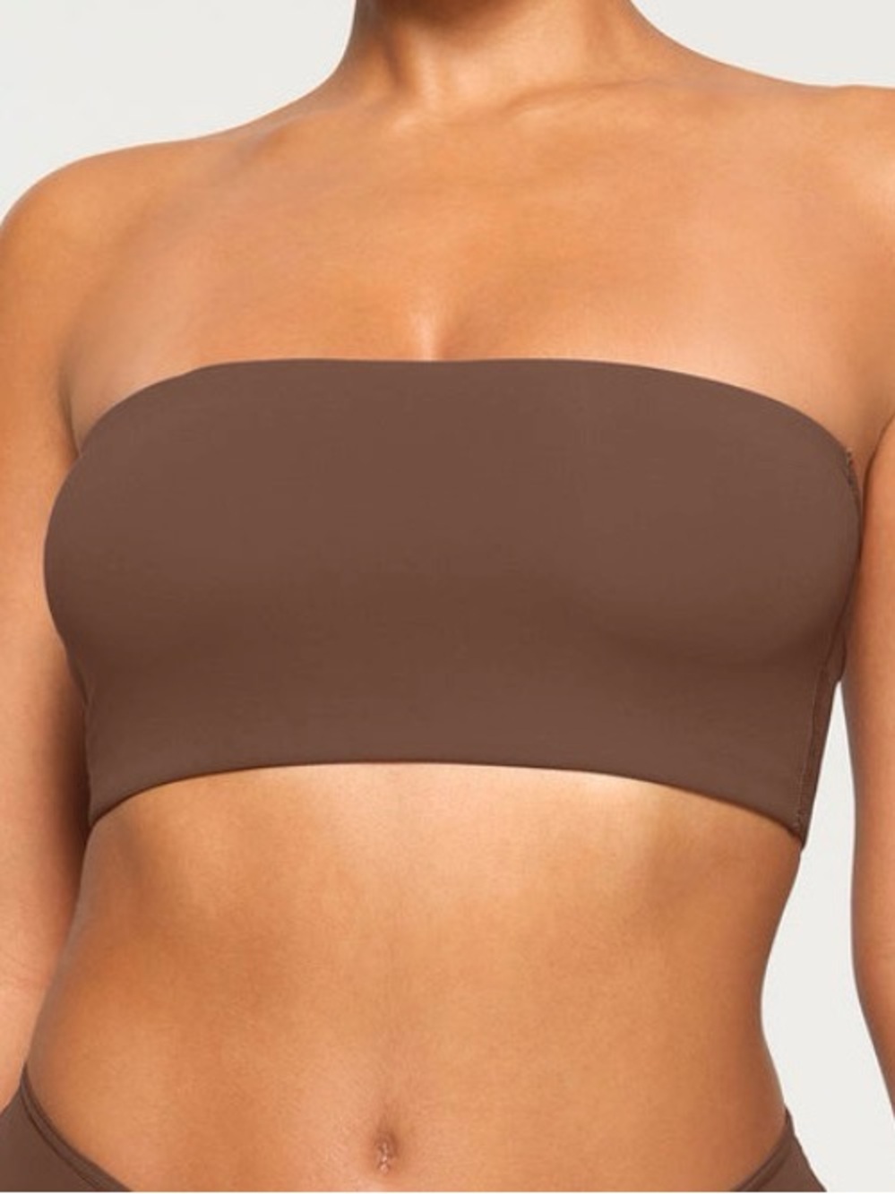 FITS EVERYBODY BANDEAU NWT SOLDOUT COLOR UMBER